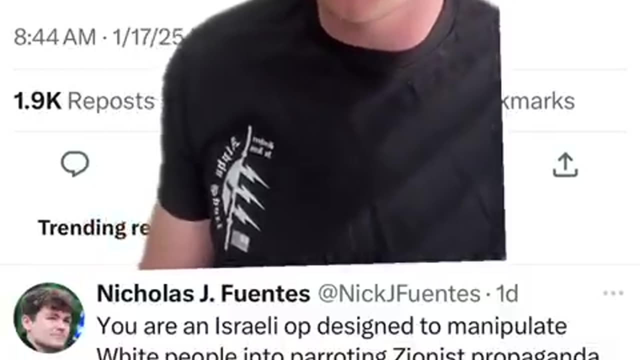 Get a load of this guy… Ben Shapiro impersonation