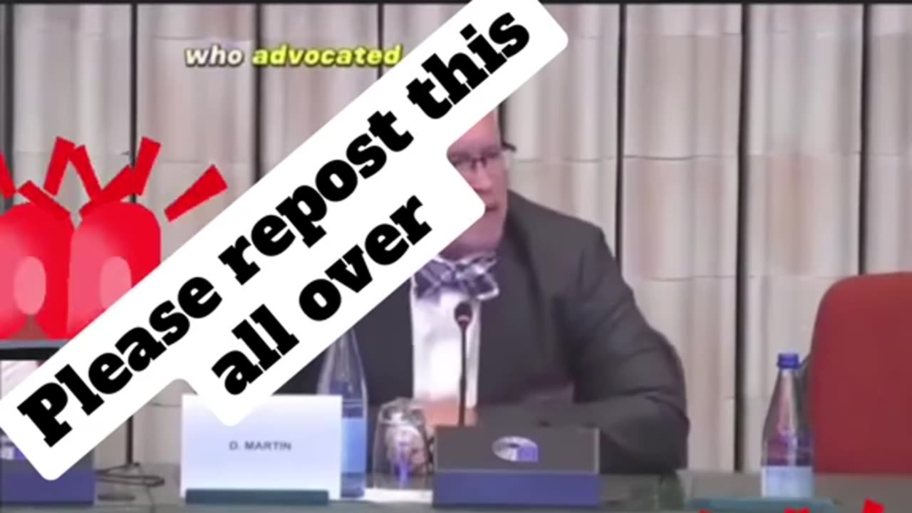 Watch until the end as you need to hear this. Please share.