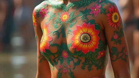 Bodypainting Where Art and Fashion Collide