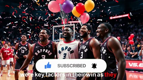 Toronto Raptors Pull Off Upset Victory Against Boston Celtics #latestnews #todaynews