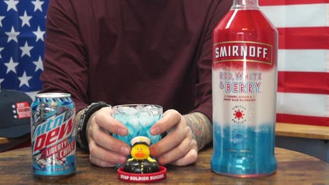 George von Gal III - Smirnoff Red White & Berry Vodka & Mtn Dew Liberty Chill