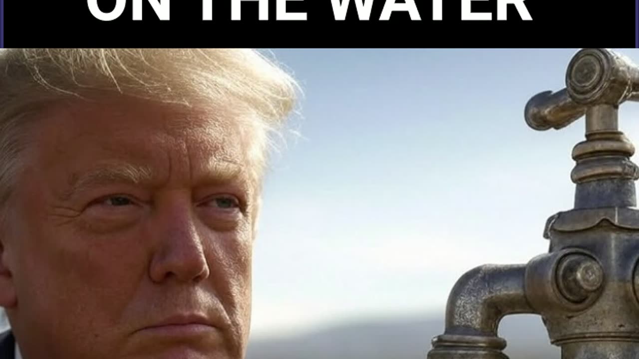 Trump: "United States Military...TURNED ON THE WATER"