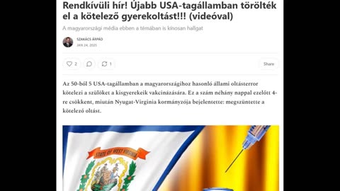 Újabb USA tagállamban törölték el a kötelező gyerekoltást!!!