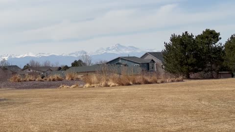 Recording view of Longs Peak from the Mountains 🏔️