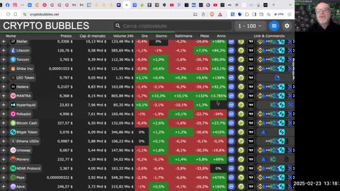 Memecoin e speculazione, analisi e valutazione del 23 febbraio 2025 ore 13:30