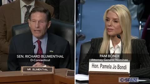 U.S. Attorney General Nominee Pam Bondi Testifies at Confirmation Hearing _