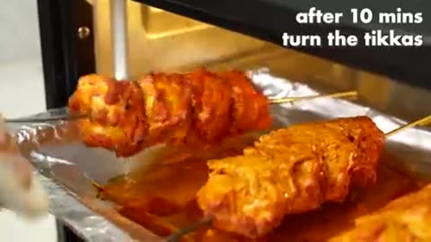 CHICKEN TIKKA KEBAB - CHICKEN TIKKA RECIPE - TANDOORI CHICKEN TIKKA