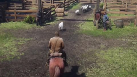 A missão das ovelhas #reddeadredemtion2