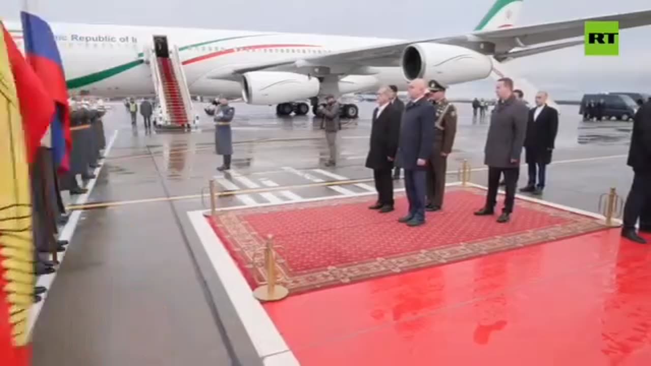 Iran President arrives in Moscow