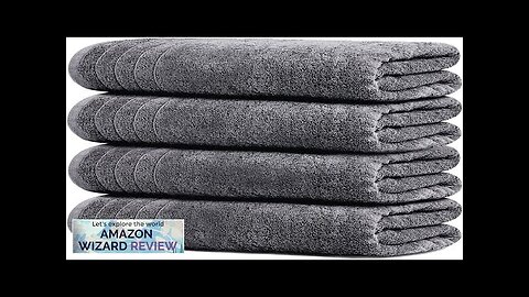 Tens Towels Large Bath Towels 100% Cotton 30 x 60 Inches Extra Review