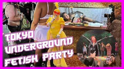 We Went to a CRAZY Tokyo Underground Party !!! | Japan (Episode 3)