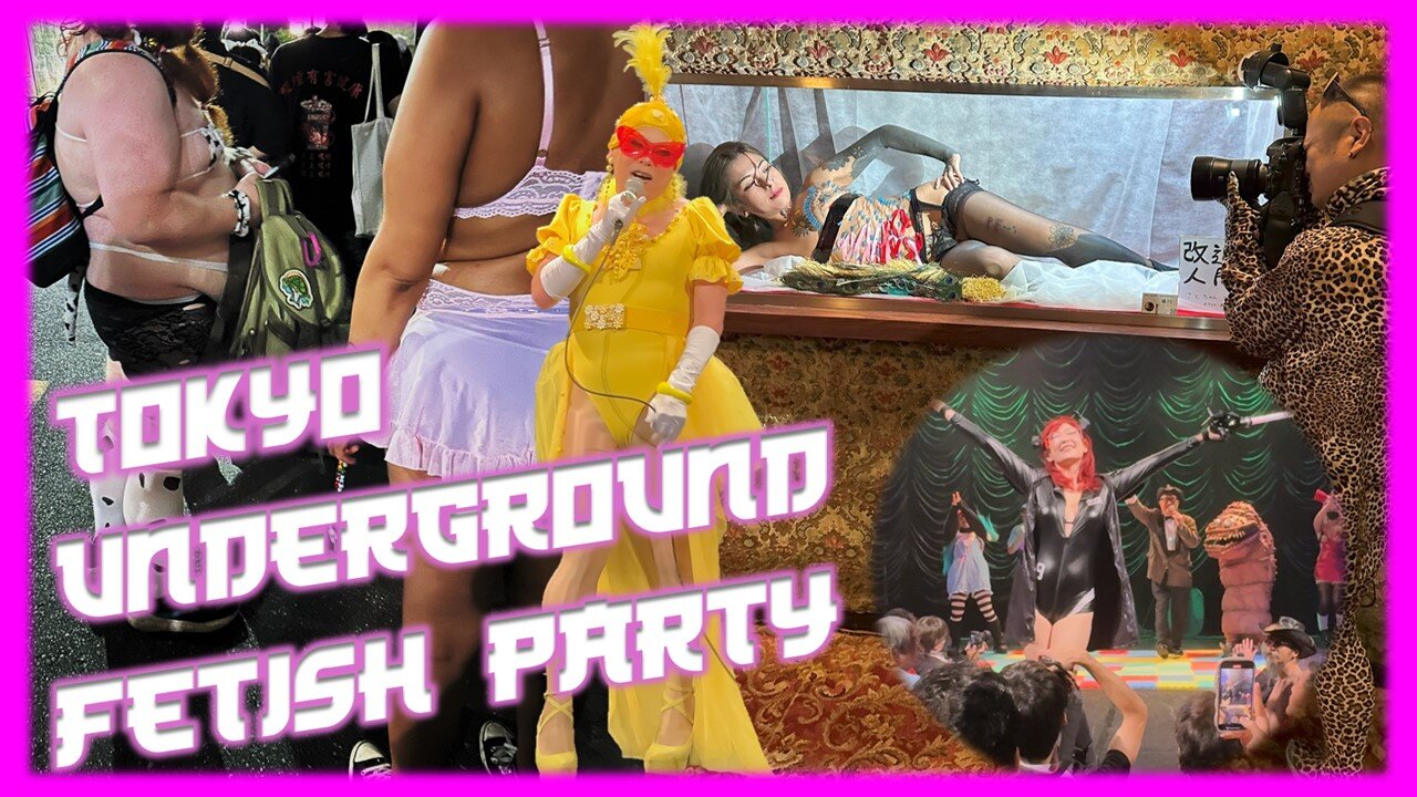 We Went to a CRAZY Tokyo Underground Party !!! | Japan (Episode 3)