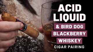 ACID Liquid Bird Dog Blackberry Whiskey | Cigar Pairing