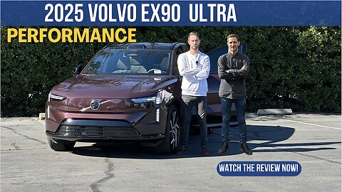 The all-Electric BEAST! 2025 Volvo EX90 Performance Ultra.