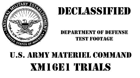XM16E1 Original Test Footage