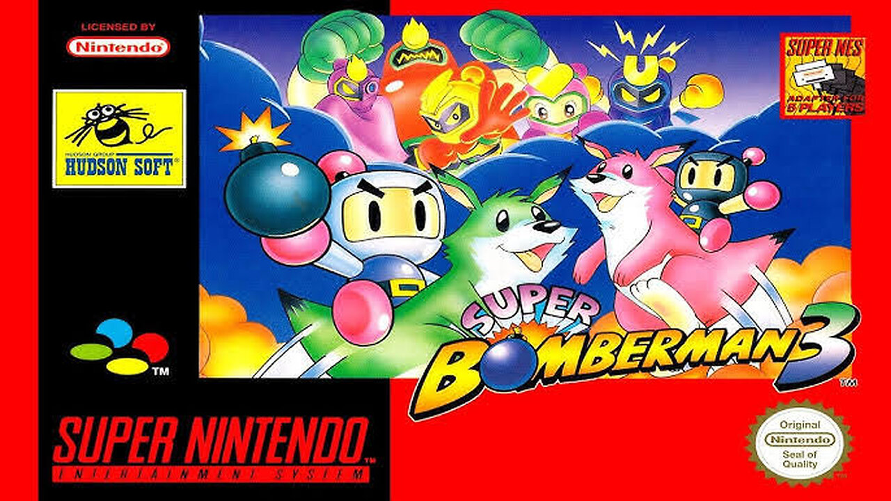 Super Bomberman 3 (SNES) Playthrough
