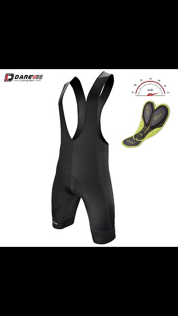 Cycling Bib Shorts 3D Thick Gel Padded