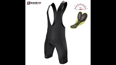 Cycling Bib Shorts 3D Thick Gel Padded