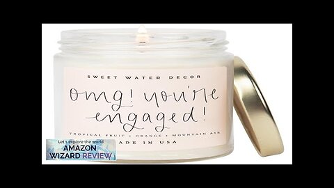 Sweet Water Decor OMG You're Engaged! Tropical Fruits Sugared Citrus Mountain Review