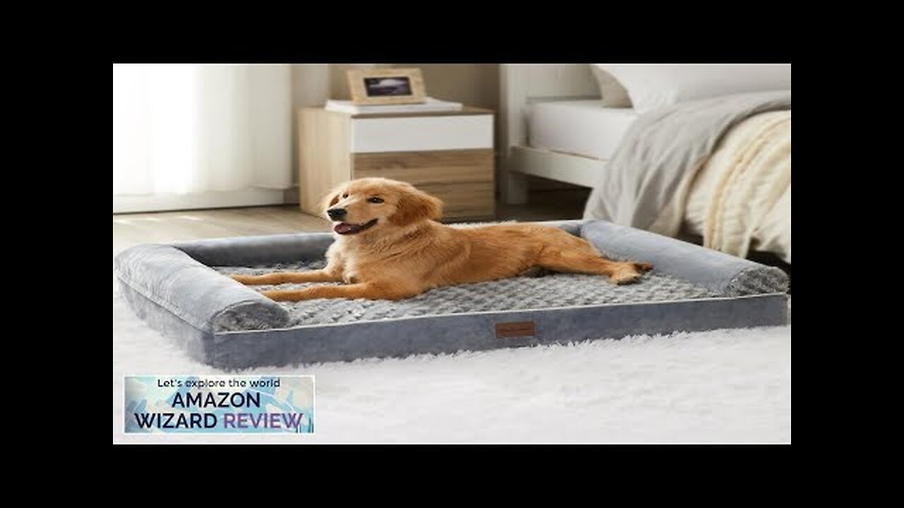 BFPETHOME Dog Beds for Large Dogs Orthopedic Dog Bed for Medium Large Review