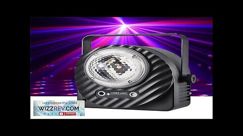 20W LED Lamp RGBW Beam Projection Lamp DMX512 Stage Effect Lamp DJ Review