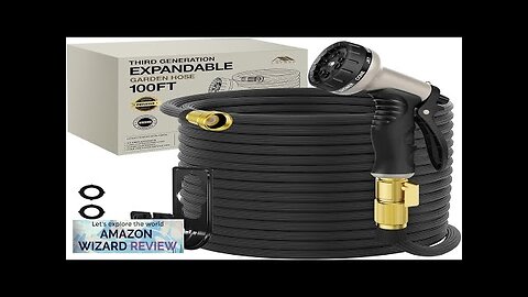 Lefree Garden Hose 100ft Expandable Garden Hose Leak-Proof with 40 Layers Review