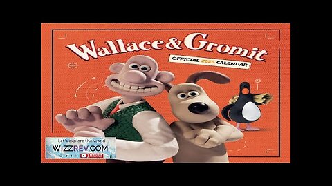 Wallace & Gromit: 2025 Square Calendar Review