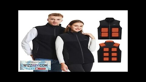 TENGOO HZ-13 13 Areas Heating Vest Zipper Adjustable Size 3-Gears Heated Jackets Review