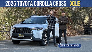 Did they changed anything in 2025 TOYOTA COROLLA CROSS XLE?