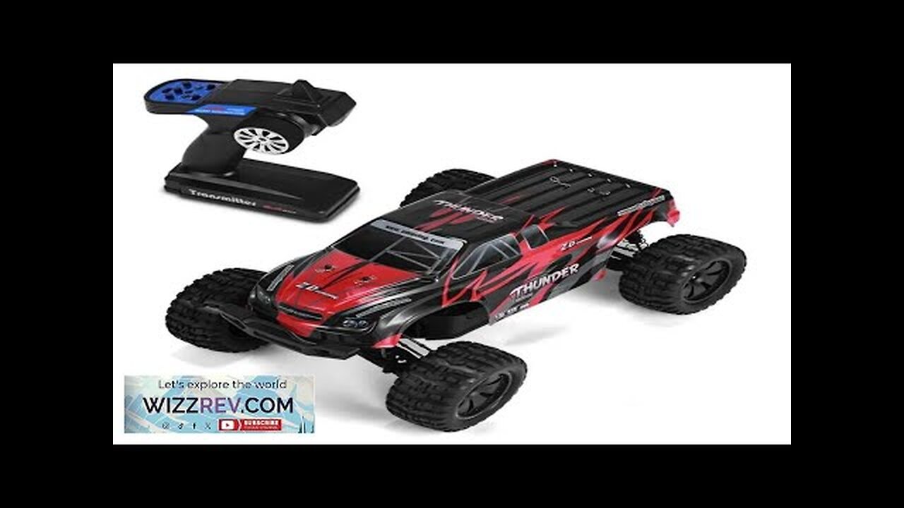 ZD Racing 9106S 1/10 Thunder 2.4G 4WD Brushless 70KM/h Racing RC Car Review