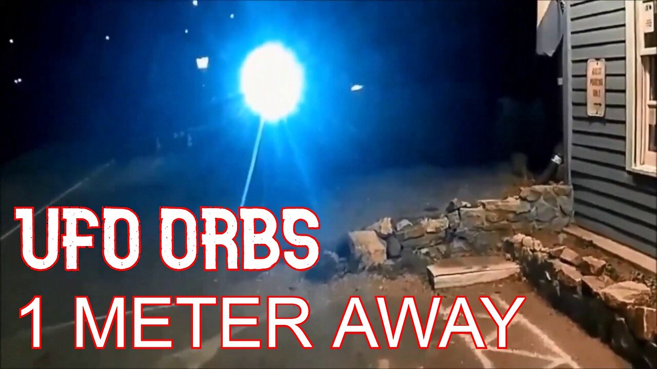 UFO ORBS 1 METER AWAY NEW JERSEY