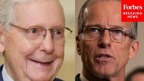 'No Small Legacy': John Thune Pays Tribute To Mitch McConnell