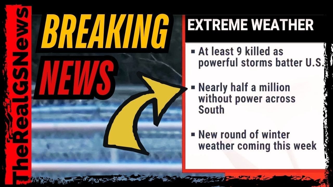 US PRESIDENT ISSUES "EMERGENCY DECLARATION" ⚠️ EVACUATION ORDER - RIVER RISING - WATER ADVISORY