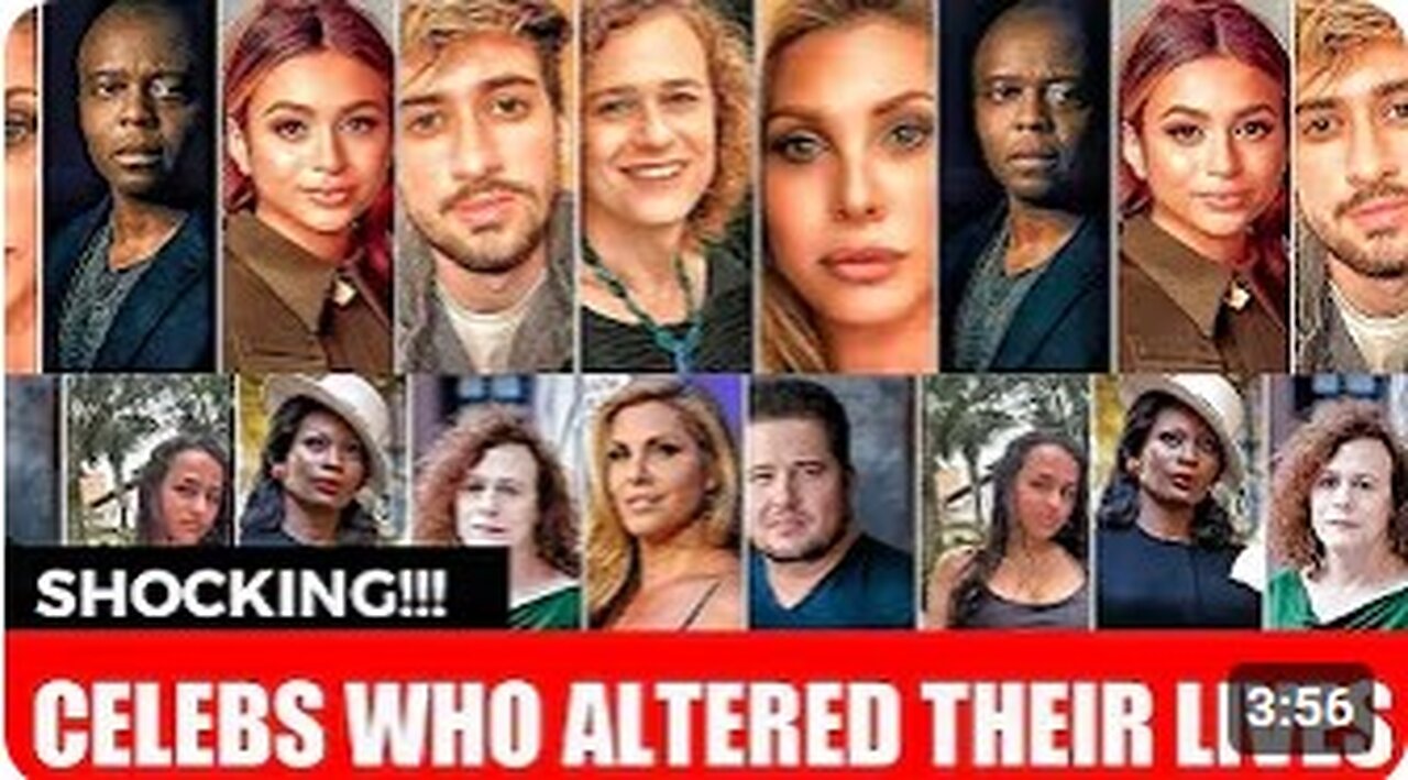 CELEBRITIES WHO CHANGED THEIR GENDER...NO 5 WILL SHOCK YOU