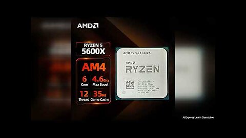 AMD Ryzen 5 5600X Processor 4.6GHz 6-Core 12-Thread 35MB Game Cache 7NM Review