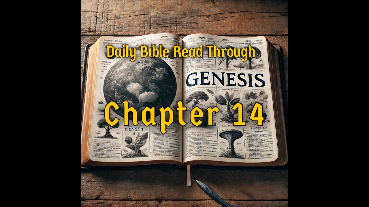 Genesis Ch.14. One chapter a day, Bible read through.