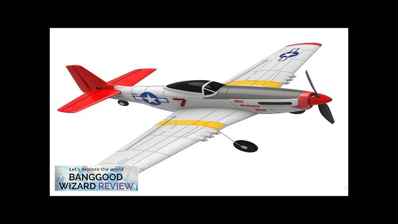 Eachine Mini Mustang P-51D V2 761-5 EPP 400mm Wingspan 2.4G 6-Axis Gyro Review