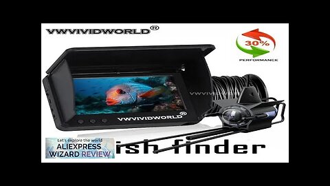 VWVIVIDWORLDUnderwater 220° HD/UHDFishing CameraNight VisionFish Finder5.0/4.3 InchIPS Review