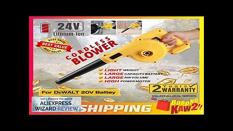 2 in 1 Cordless Air Blower & Vacuum Cleaner Electric Dust Computer Review