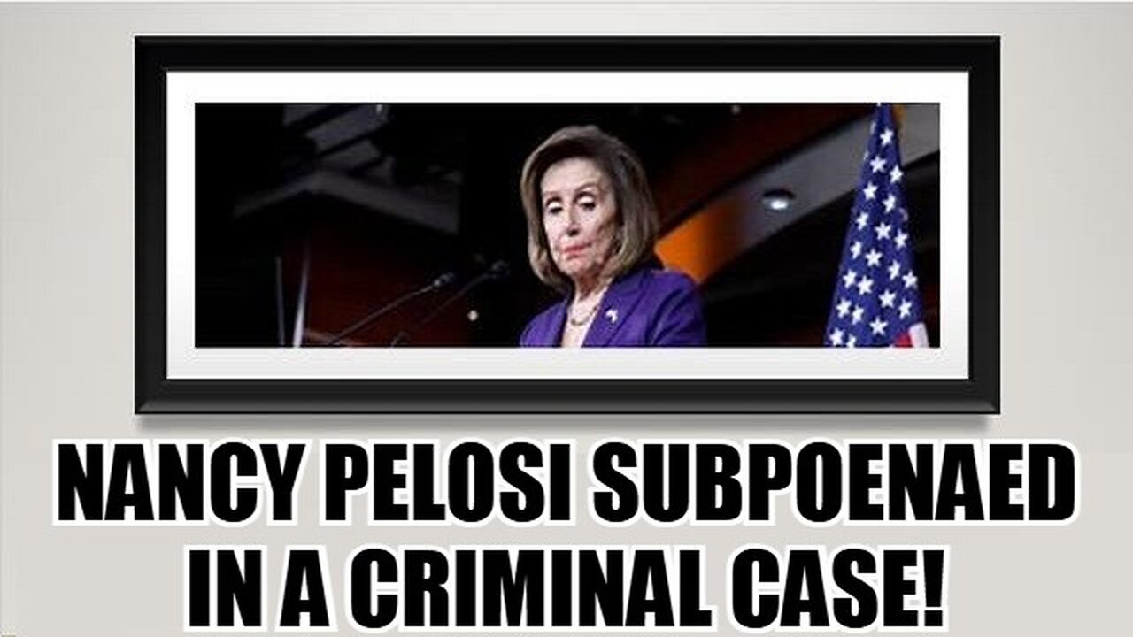 WEF Tells Truth About COVID, Nancy Pelosi Subpoenaed in a Criminal Case, Election Certification ISS