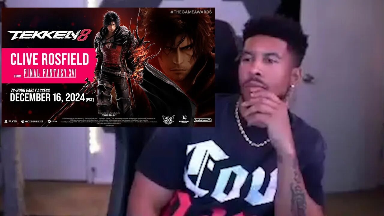 LowTierGod Reacts To Clive Rosfield In Tekken 8 [REUPLOAD]