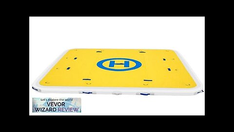 VEVOR Inflatable Dock Platform 7’x7’x6” Inflatable Dock 10- to 12-Person Inflatable Review