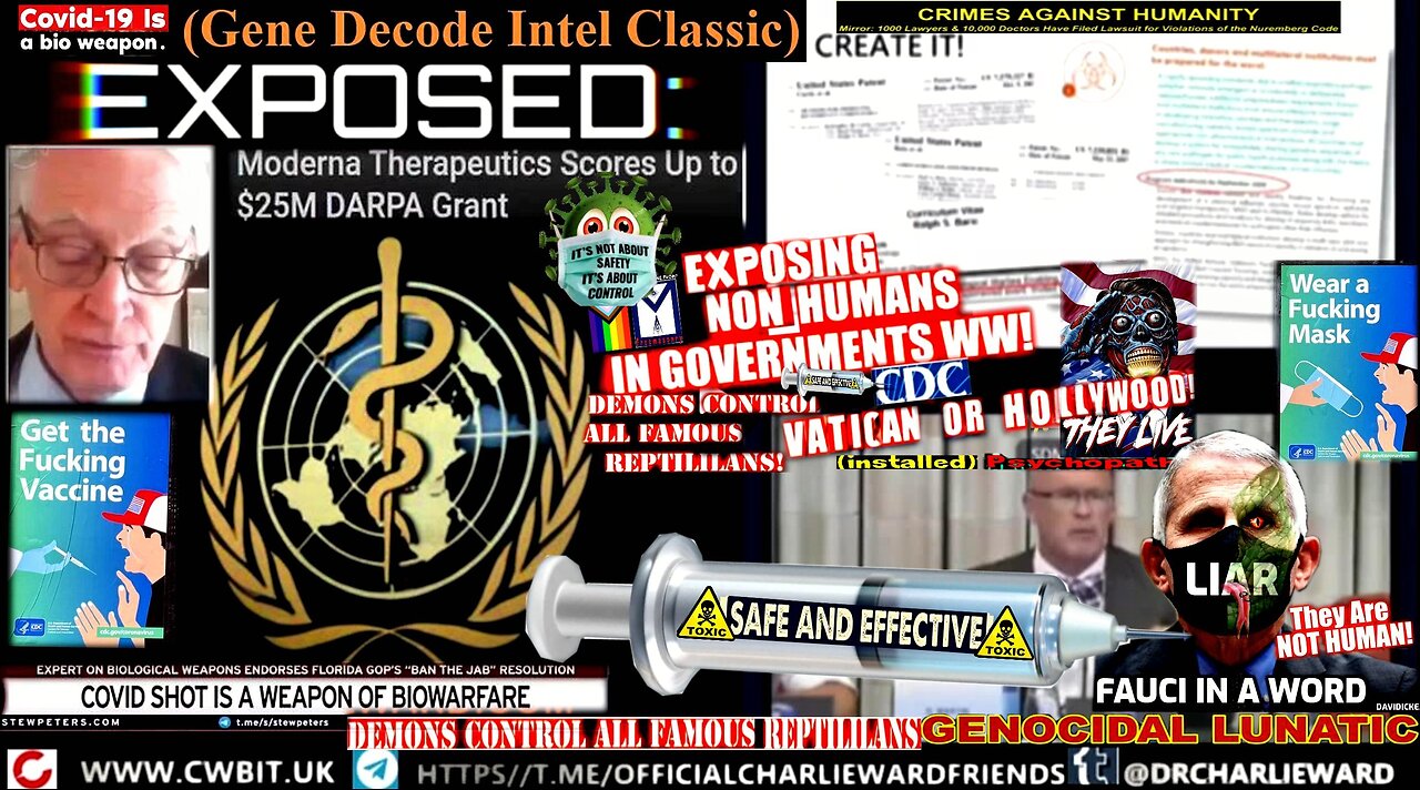 EXPOSED: THE CRIMINAL W.H.O NOW PROVED COVID IS A BIOWEAPON! WITH CHARLIE WARD