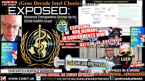 EXPOSED: THE CRIMINAL W.H.O NOW PROVED COVID IS A BIOWEAPON! WITH CHARLIE WARD