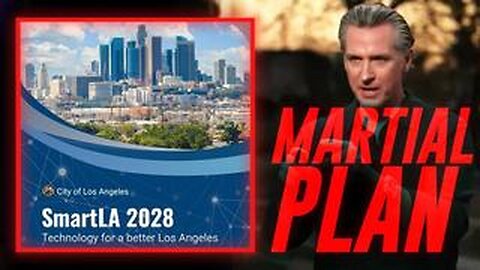 Alex Jones - Gov. Gavin Newsom Announces Plan To Enact Permanent Emergency Rule Over LA!