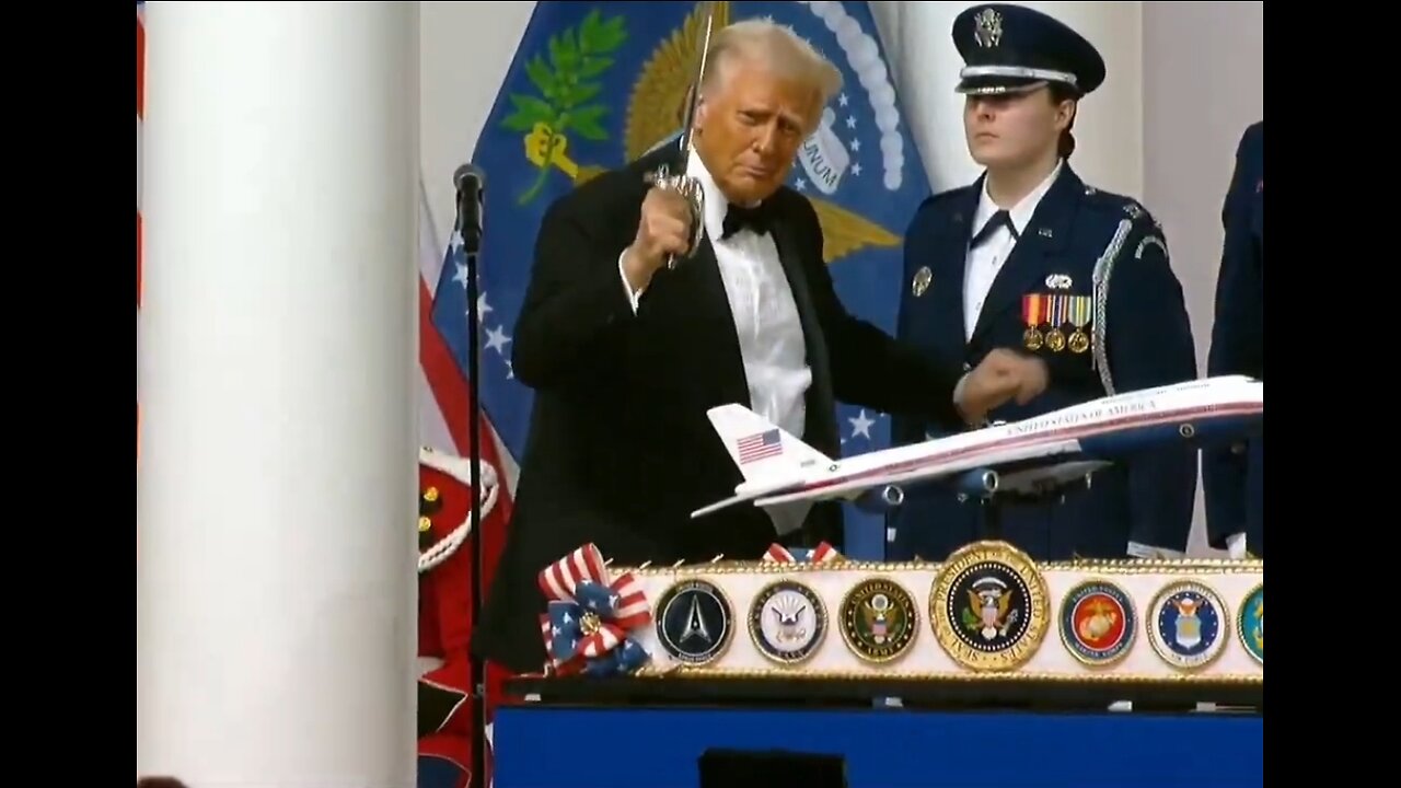 Trump Dances To YMCA ....With a SWORD