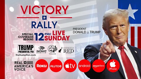 PRESIDENT TRUMP'S VICTORY RALLY