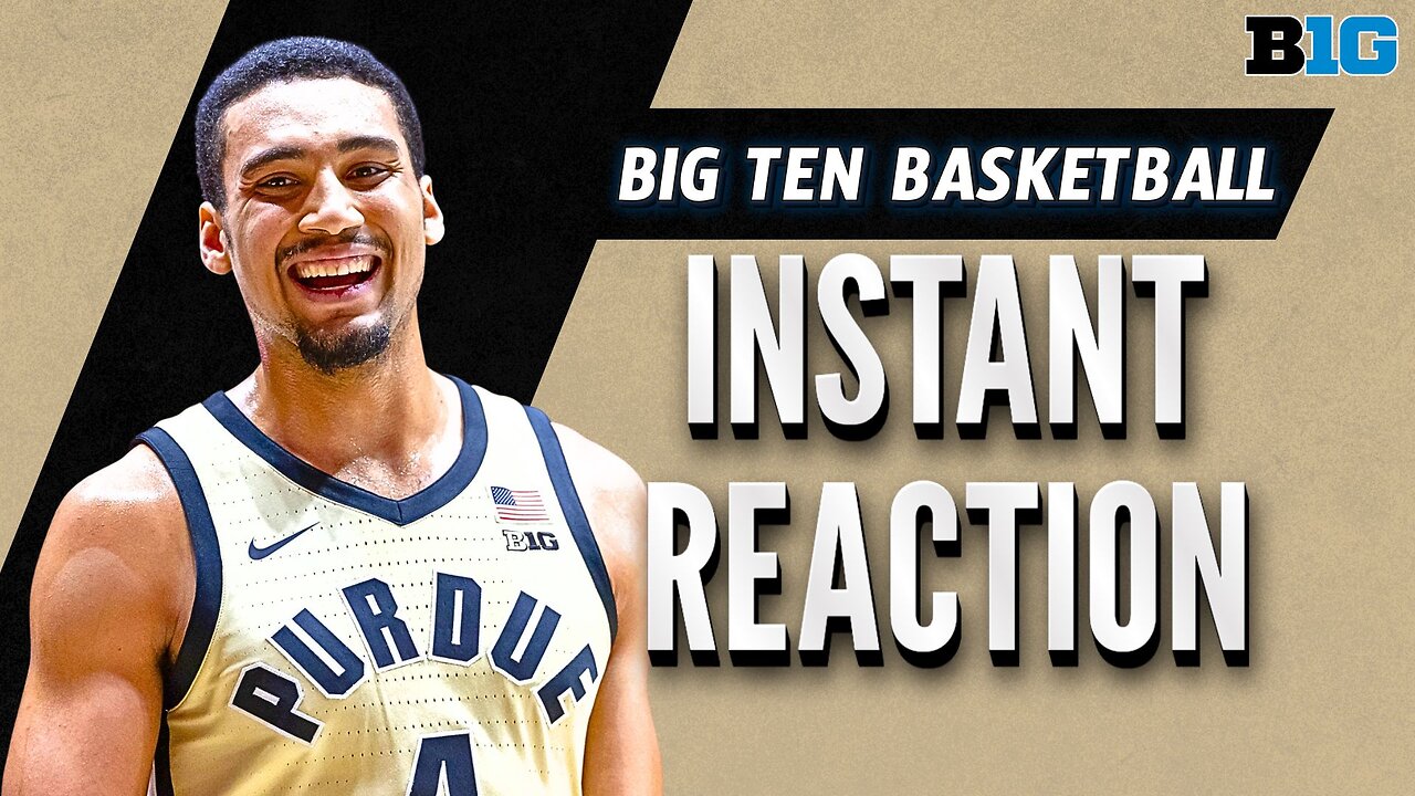 Purdue vs USC INSTANT REACTION | Dusty May Returns to IU | Top Big Ten Tournament Seed Predictions