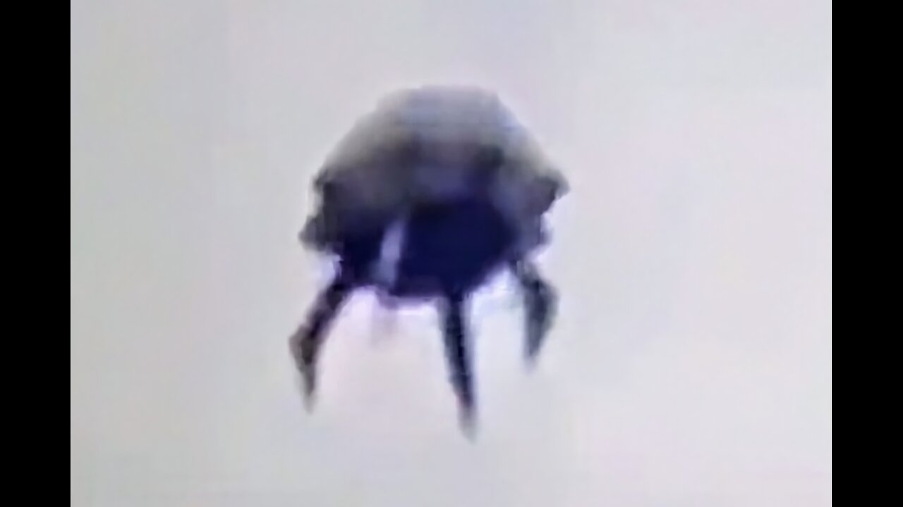 Beetle-like UFO Filmed Over Mexico (stabilized and enhanced)