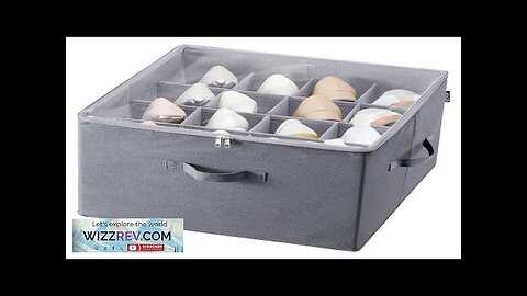 Shoe Organizer for Closet Fits 16 Pairs Large Shoe Box Storage Containers Review